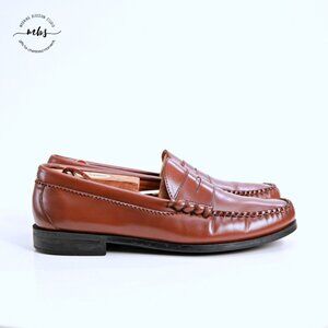 J.‎ Crew Camden Leather Loafers Brown Men 8